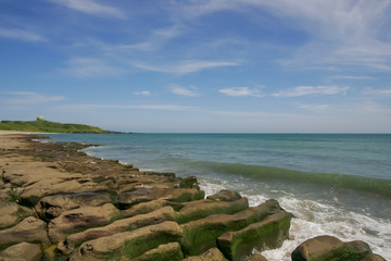 Sunny view of the Laomei Green Reef