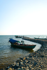 Fototapeta premium Kep i targ w Kep