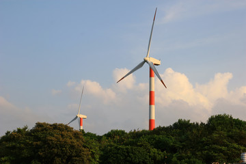 Windmill of the Shimen Wind Farm