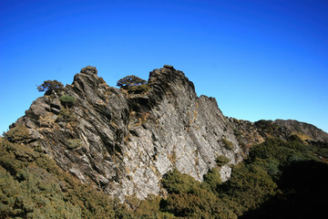 Beautiful landscape in Hehuan East Peak Trail