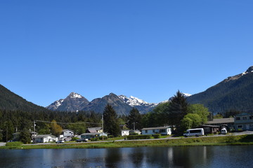 Landscape photo in Alaska