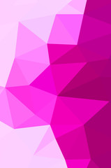 Purple vivid polygonal abstract background