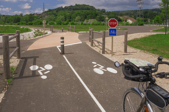 Velo route online via rhona
