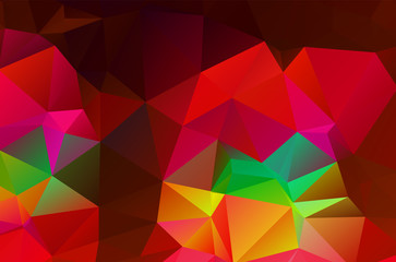 Obraz premium Background vivid in the style of Cubism. Color Wallpapers