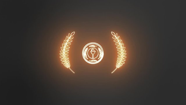 Bronze Medal Laurel Light Reveal