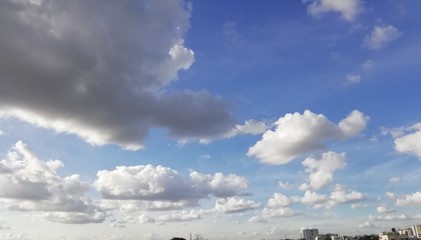 Clouds in the sky