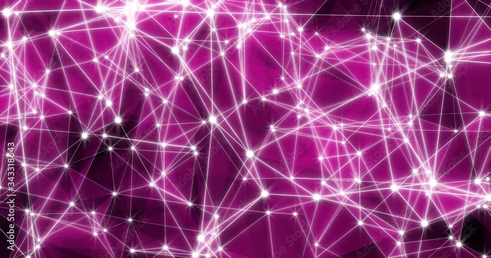 Aufkleber background abstract dynamic plexus futuristic technology. 3d rendering 3d illustration