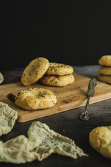 Homemade Sesame Seed Bagels 