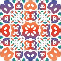 Antique talavera tiles patchwork.