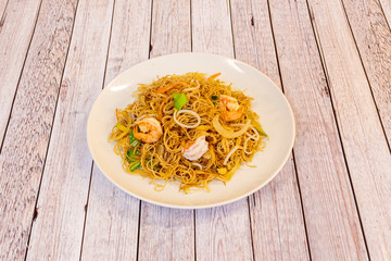 Delicious noodle dish