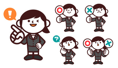 ビジネス　スーツ　全身　女性　セット