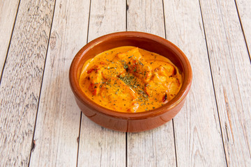 Hindu korma plate