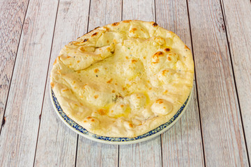 Indian traditional garlic bread