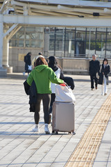 Obraz premium 観光客