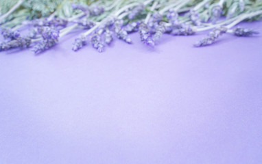 合成用商品背景　ラベンダーと紫テーブルクロス
