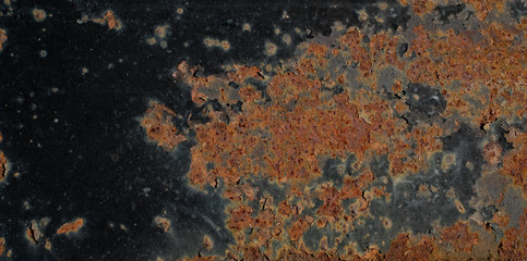 metal texture with scratch and crack, rust wall
