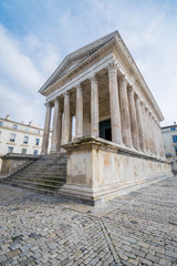 Obraz premium Nîmes, Gard, Occitanie, France.
