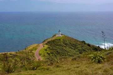 Lighthouse at Cape Reinga, New Zealand