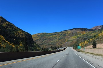 Beautiful mountains and nature beauty in colorado, United States of America