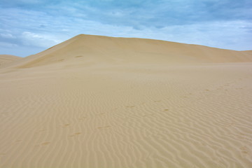 Ripples at Giant Sand Dunes, New Zealand