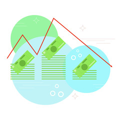 Finance element, icon