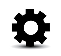 gear icon vector illustration