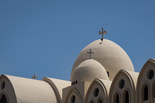 Archangel Michael&rsquo;s Coptic Orthodox Cathedral in Aswan, Egypt