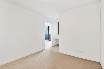 Empty and unfurnished brand new apartment