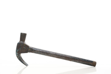 Photo for Hammer on white background 