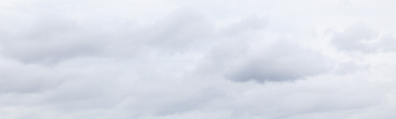 White overcast sky panorama. Natural background