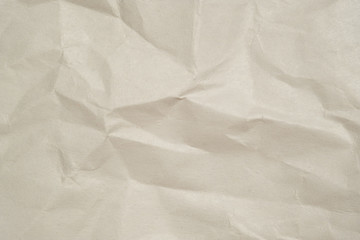 Fototapeta premium Texture of crumpled paper, can be use as abstract background, wallpaper, webpage, copy space for text.