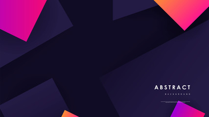 Abstract wave background with colorful shapes Vector