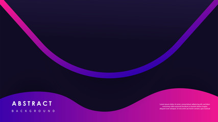 Abstract wave background with colorful shapes Vector