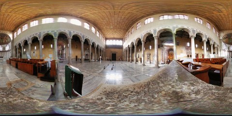 Roma - Foto sferica di Santa Sabina