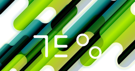 Abstract liquid lines geometric background