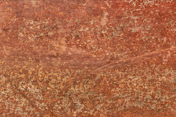 corrosion on iron plate background, rusty metal texture