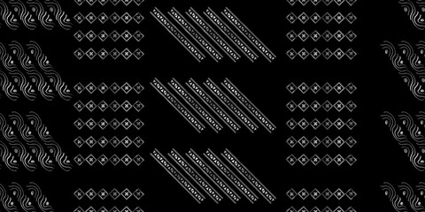 Vector modern geometric seamless pattern. Grey texture with lines, stripes. Simple abstract geometry graphic design. Design for wallpapers, prints, carpet.