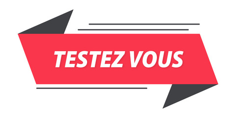 Fototapeta premium testez vous bannière