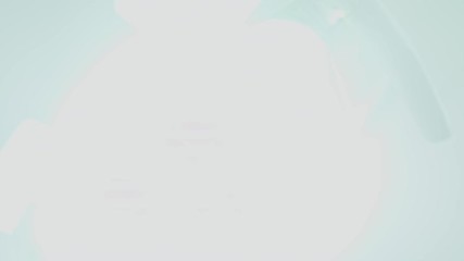 The dentist adjusting the light