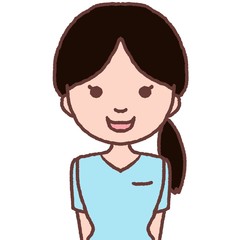 介護士・整体師・薬剤師｜職業のかわいらしいイラスト