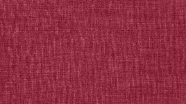 Raspberry red natural cotton linen textile texture background