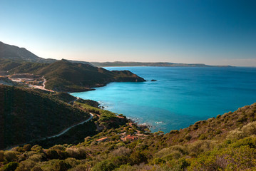 Fototapeta na wymiar Sardegna, costa di Masua, Iglesias, Italia 