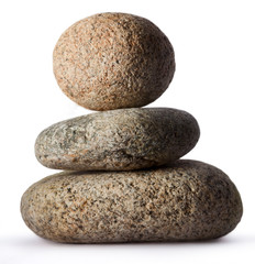 Fototapeta na wymiar Zen stacked rocks