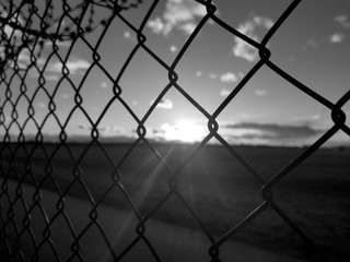 chain link fence