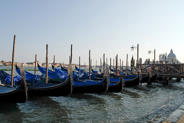 Naklejka premium Gondole, quartier San Marco, Venise, Italie