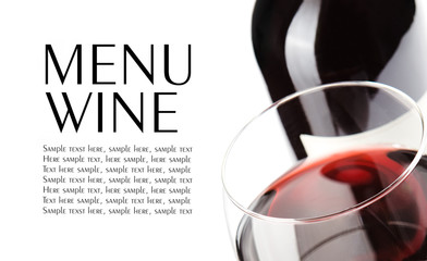 Winery menu project.