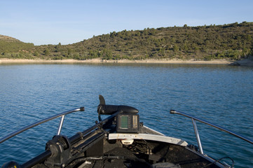 Pescando en Entrepeñas, Guadalajara