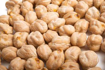 chickpeas isolated