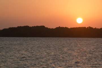 Atardecer en Chetumal, Quintana Roo