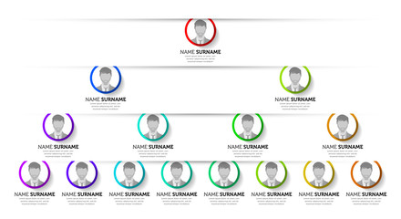 Infographic design template. Creative concept with people